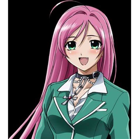 characters from rosario vampire|moka akashiya anime.